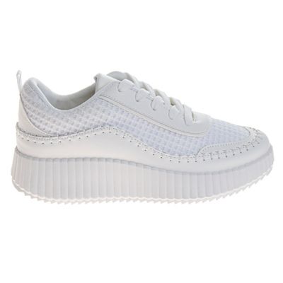Image showing  Women's Wedge Sole Casual Sneakers