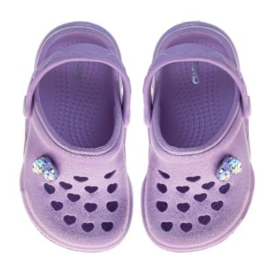 Image showing  Kids' Heart Pattern Clogs