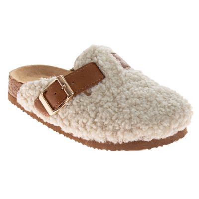 Josmo Kids' Fluffy Footbed Clogs