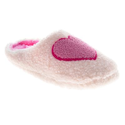 Josmo Women's Cozy Hearts Fluffy Slippers