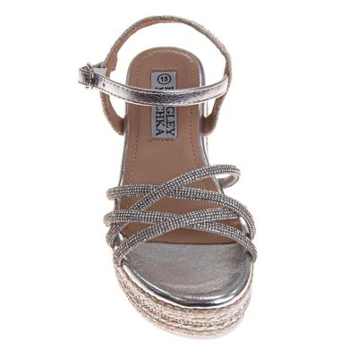 Image showing  Kids' Dazzling Footbed Dress Sandals