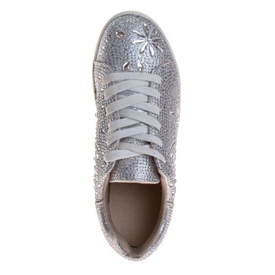 Image showing  Girls' Kids' Gem-Encrusted Sneakers