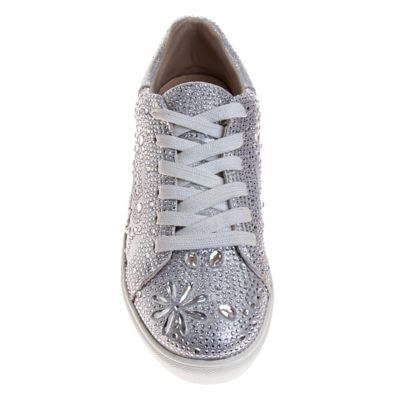 Image showing  Girls' Kids' Gem-Encrusted Sneakers