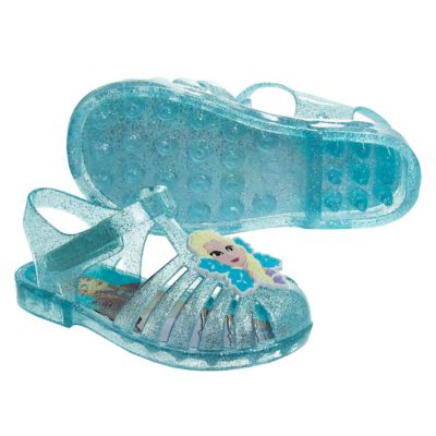 Image showing 6 th Disney Kids' Anna and Elsa Jelly Sandals