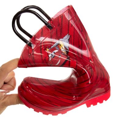 Image showing 5 th Disney Kids' Lightning McQueen Rain Boots