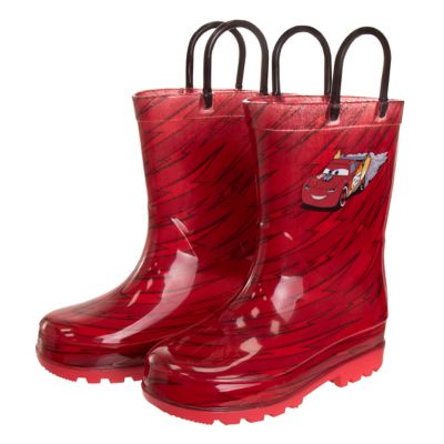 Image showing 6 th Disney Kids' Lightning McQueen Rain Boots
