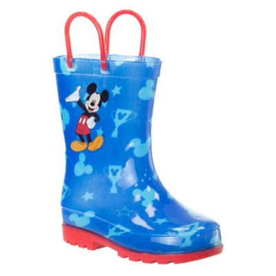 Disney Kids' Mickey Mouse Waterproof Rain Boots