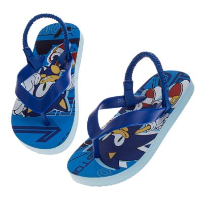 Image showing Sonic The Hedgehog Kids' Sonic the Hedgehog Flip Flops