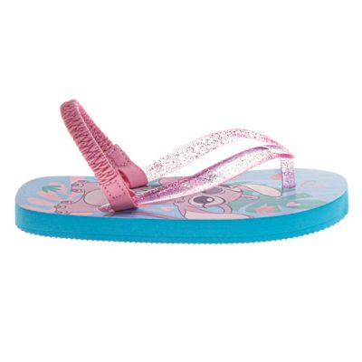 Image showing  Kids' Stitch and Angel Flip Flops