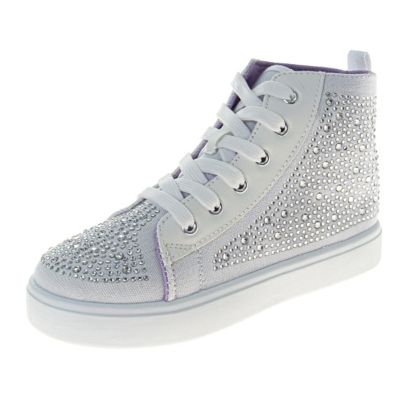 Kensie Girl Kids' Glitzy High Top Sneakers