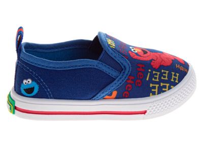 Image showing  Kids' Elmo and Cookie Monster Canvas Sneakers