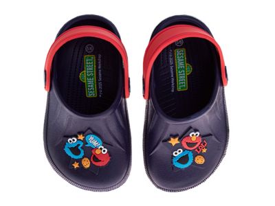 Sesame Street Kids' Elmo and Cookie Monster Clogs