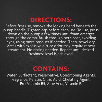 Image showing  Rinse Free Foam Cat Comb