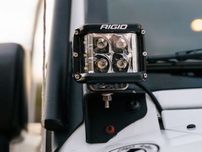 Image showing  D-SS PRO Side Shooter Flood Surface Mount Black Housing, 2-Pack