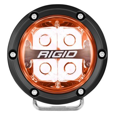 Image showing  Rigid 360-Series 4 In. Off-Road Lamp Spot Beam RGBW Backlight Set/2, 36402