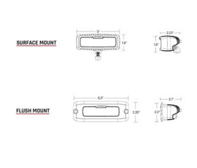 Image showing  Back-Up Kit Includes 2 SR-Q Series PRO Flood Diffused Surface Mount, 980023