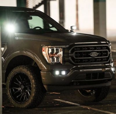 Image showing  2021+ Ford F-150/Raptor A-Pillar D-SS Light Kit, 46737
