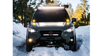 Image showing  360-Series 4 in. SAE Fog Light, Yellow/White, 2-Pack