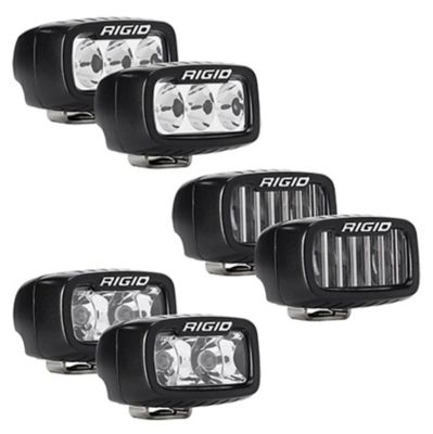 Image showing  2021+ Bronco Mod Bumper Triple SR-M Fog Light Kit, 6-Pack