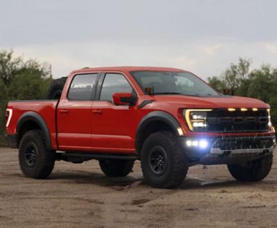 Image showing 5 th RIGID 2021+ Ford Raptor Triple Fog Light Kit, 6-Pack