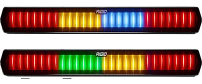 Image showing  Chase Rear Facing 27 Mode 5 Color LED Light Bar 28 in. Tube Mount, 901801