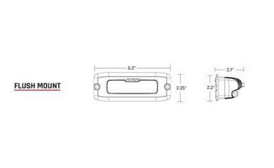 Image showing  Back-Up Kit Includes 2 SR-Q Series PRO Flood Diffused Flush Mount, 980033