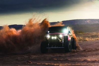 Image showing  D-XL PRO LED Light Driving Surface Mount Black Housing, 2-Pack