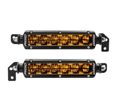 Image showing  2022+ Toyota Tundra 6 in. SR-Series Selective Yellow Fog Light Kit, 2-Pack