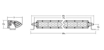 Image showing  2022+ Toyota Tundra 6 in. SR-Series Selective Yellow Fog Light Kit, 2-Pack