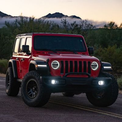 Image showing  360-Series 4 in. PRO SAE Fog Light, White, 2-Pack