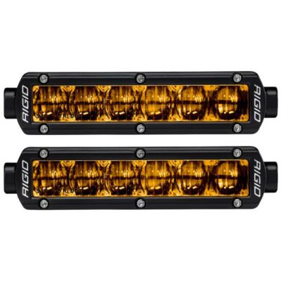 RIGID SR-Series DOT/SAE J583 6 in. Selective Yellow LED Fog Light Pair, 906704