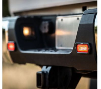 Image showing  SR-L Series Off-Road Spreader Pod 3 Wire Surface Mount Red Halo Pair, 53122