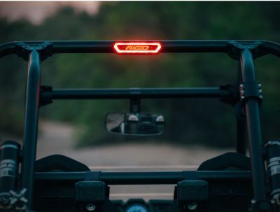 Image showing  Chase Rear Facing 5 Mode LED Light Amber Halo Black Housing, 90122