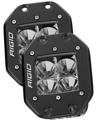 Image showing  D-Series PRO LED Light, Flood Flush Mount, 2-Pack