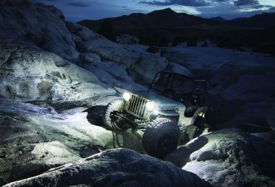 Image showing  A-Series LED Universal Rock Light Kit High Power Cool White Set Of 4, 400203