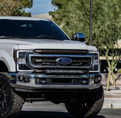 Image showing  Bumper Bar Mount for 2020+ Ford Super Duty, Stainless Steel
