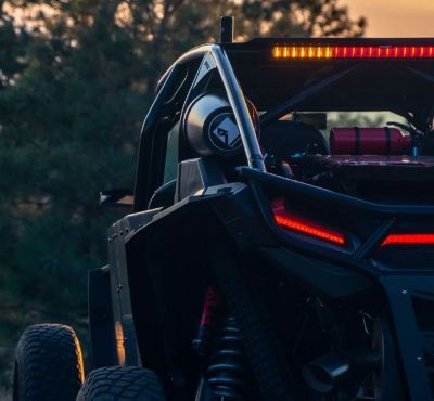 Image showing  Chase Light Bar 1.5 - 2 in. Tube Mount Kit Pair, 46598