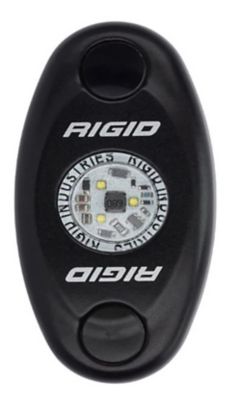 Image showing  A-Series LED Light High Power Cool White Black Housing Single, 480093