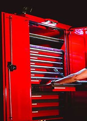 Image showing  A-Series LED Light High Power Cool White Black Housing Single, 480093