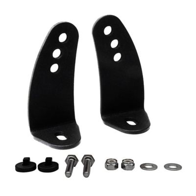 RIGID L Bracket Mounting Kit for E-Series or Radiance Black Pair, 40182