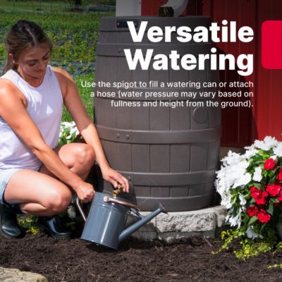 Image showing  Whiskey Rain Barrel 50 Gallons