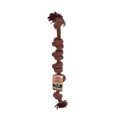 Image showing 6 th MuttNation Fueled by Miranda Lambert 6-Knot Woven Rope Dog Toy, Assorted Colors