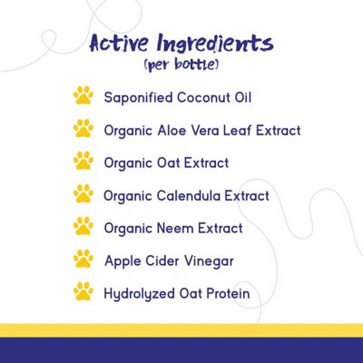 Image showing  Complete Care 4-in-1 Oatmeal Milk/Honey Scented Shampoo and Conditioner for Dogs, Moisturizes and Deodorizes, 16 oz.