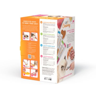 Image showing  Creamy Gift Box, Assorted Flavors with Spoon, 44432