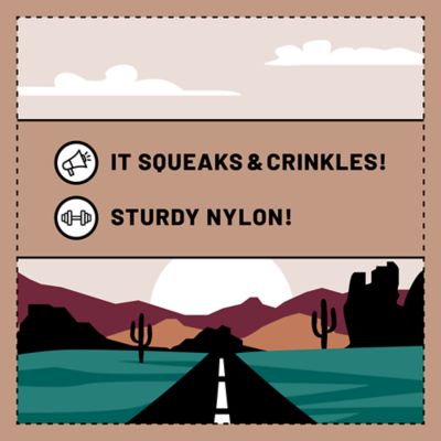 Image showing  License Plate Durable Dog Chew Toy