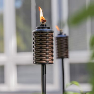 Image showing  64.75 in. Bali Brown Torches, Convertible, Easy Install, 2-Pack