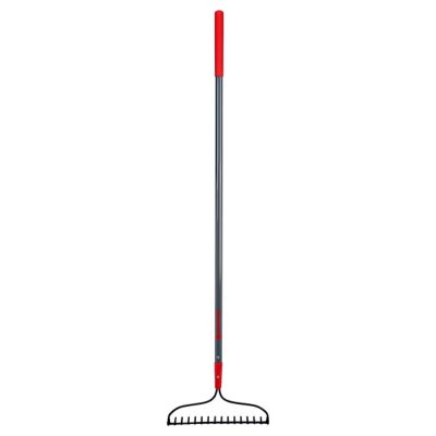Image showing  16 in. Bow Rake, 16-Tine, Fiberglass Handle