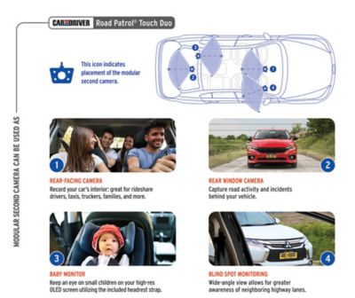 Image showing 6 th CAR AND DRIVER Dual Camera Dash Cam with Touchscreen