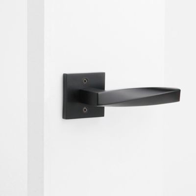 Image showing  Convex Modern Heavy Duty Interior Door Handle, MB-1102DMMB