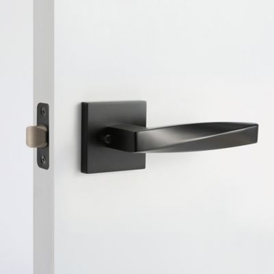 Image showing  Convex Combined Modern Heavy Duty Interior Door Handle, MB-1102PVMB-RH